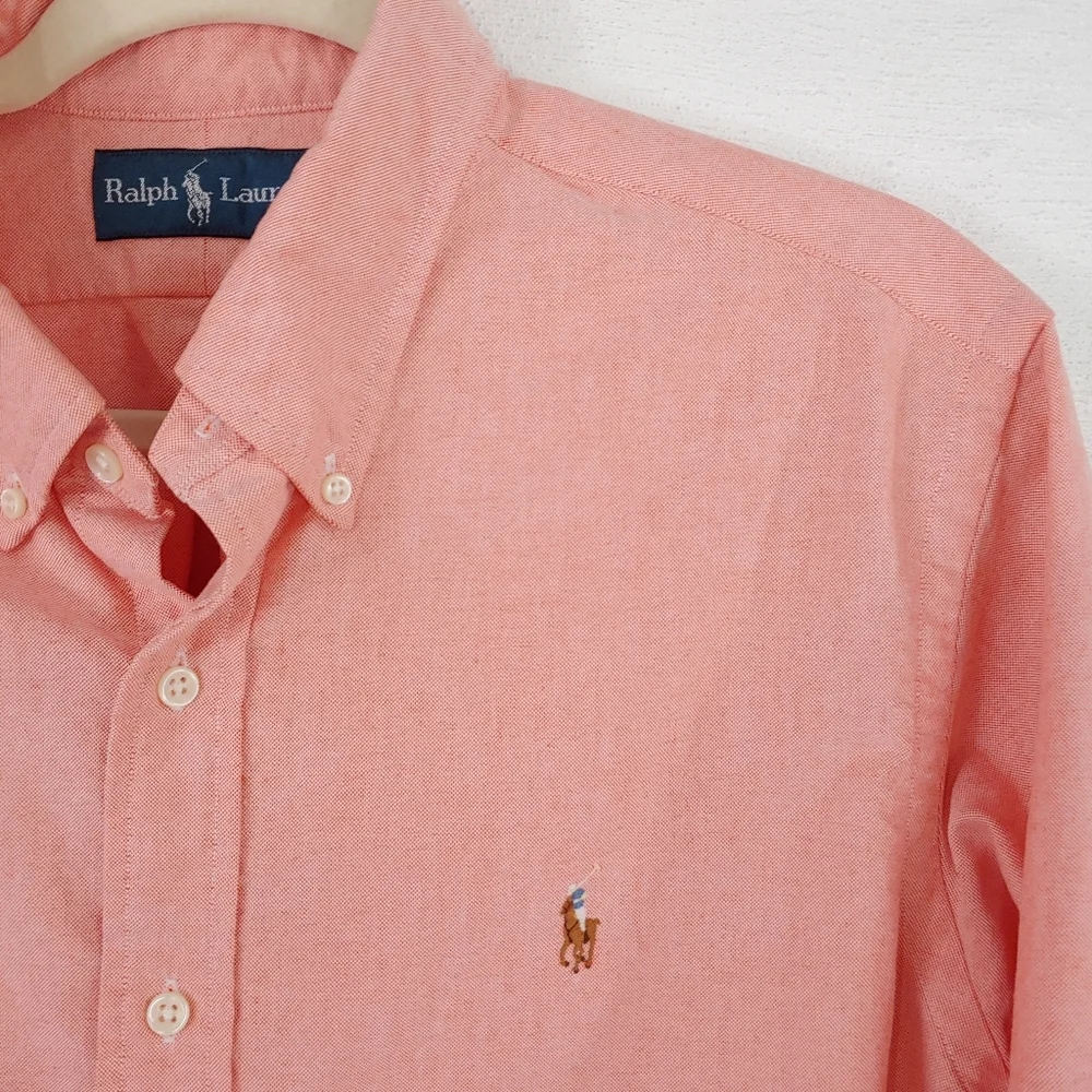RALPH LAUREN MENS BUTTON SHIRT - Picture 1 of 9